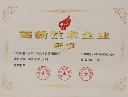 高新技術(shù)企業(yè)-豐元股份